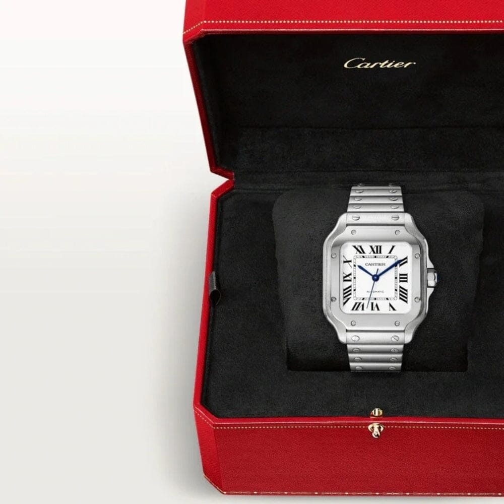 CT Santos Classic Silver Men's Wristwatch