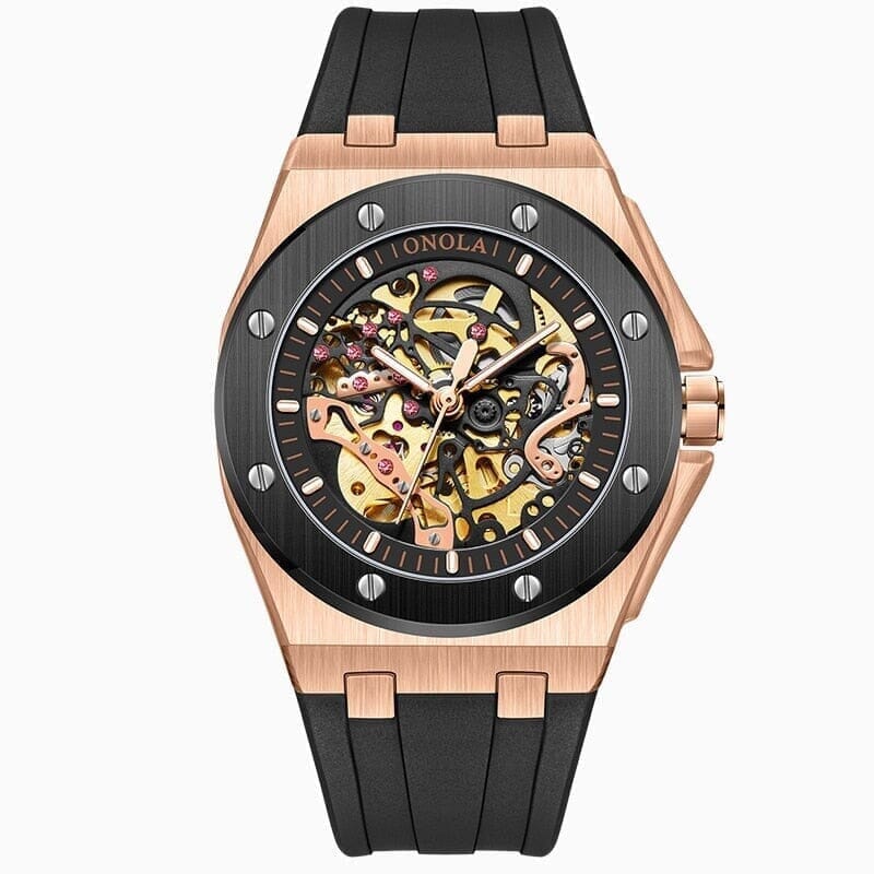 PD Skeleton Oak Wristwatch