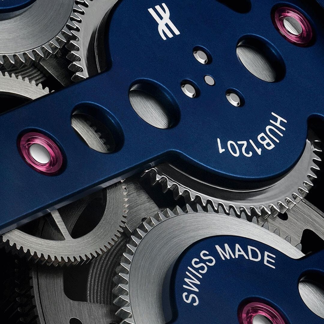 HUB Big Bang MECA-10 Ceramic Blue 45mm Men's Chronograph
