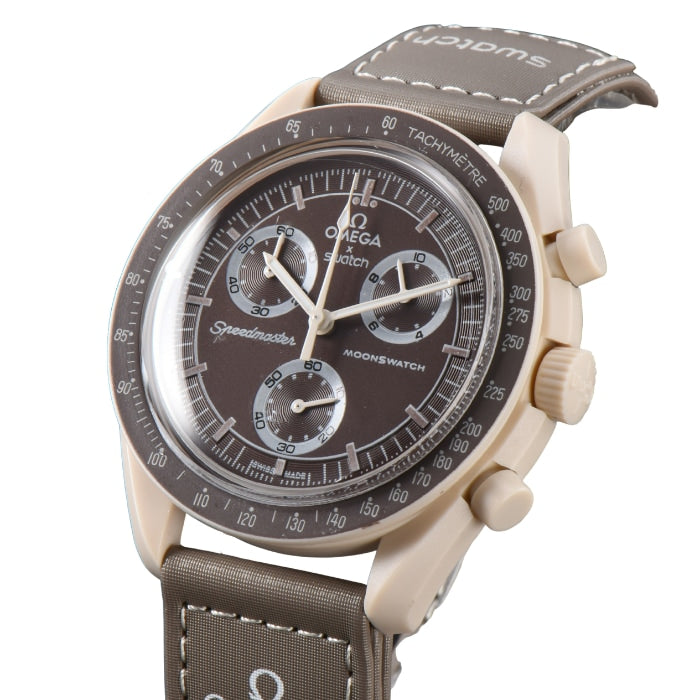 OM x SW Speedmaster Moonswatch "mission to Jupiter" Chronograph