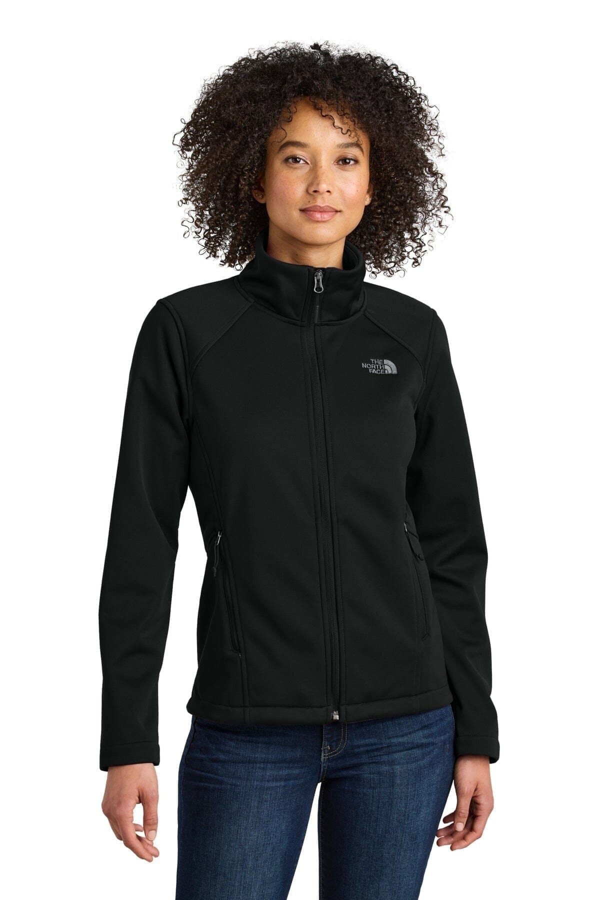 TNF Women's Ridgewall Softshell Jacket with Chest Logo