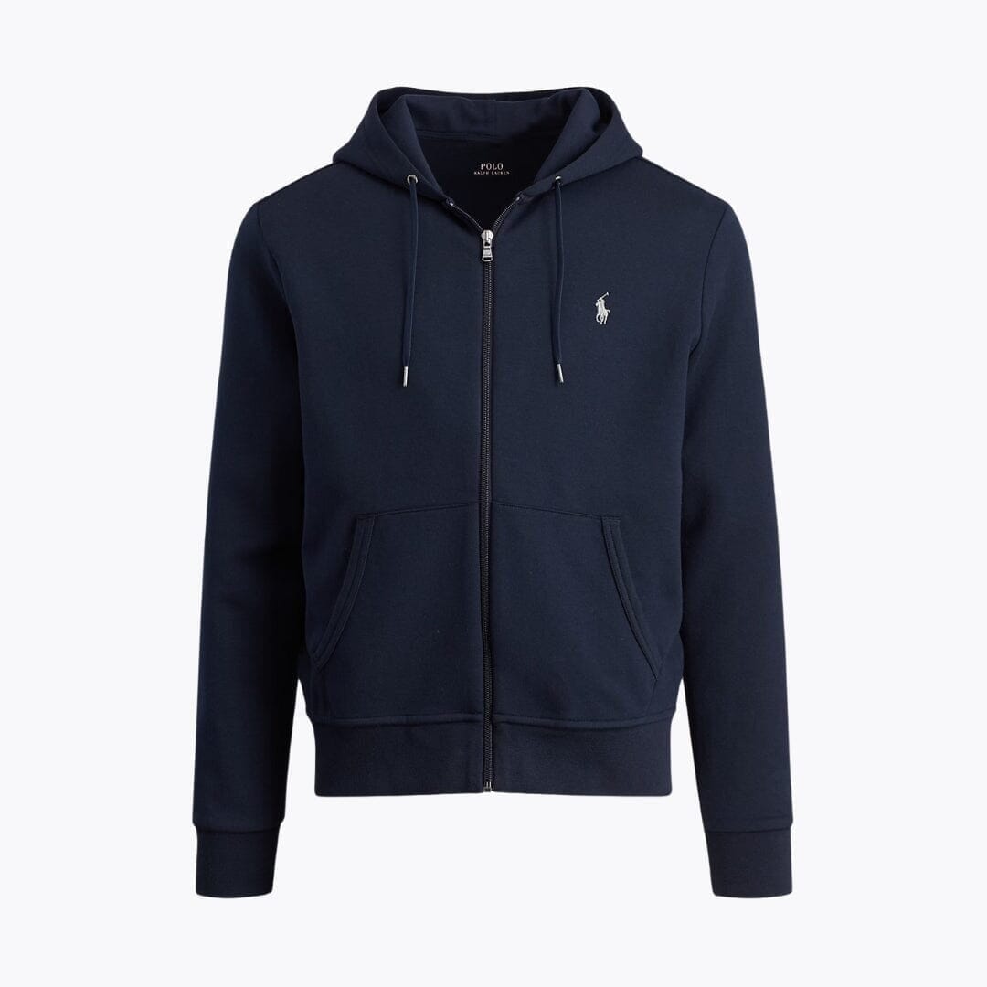 RL Double Knit Hooded Jacket with Zip