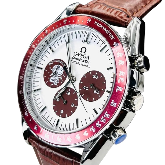 OM Speedmaster Professional Moonwatch "snoopy Anniversary" Men's Chronograph
