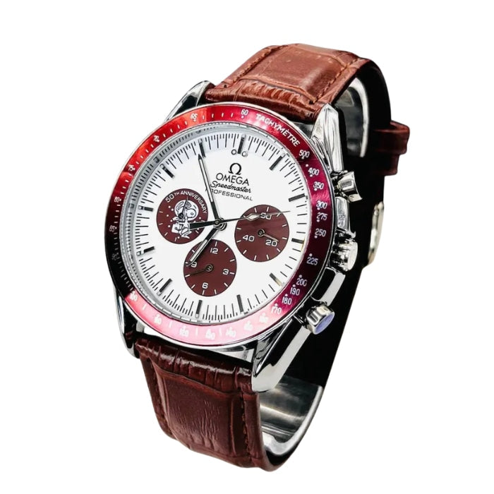 OM Speedmaster Professional Moonwatch "snoopy Anniversary" Men's Chronograph