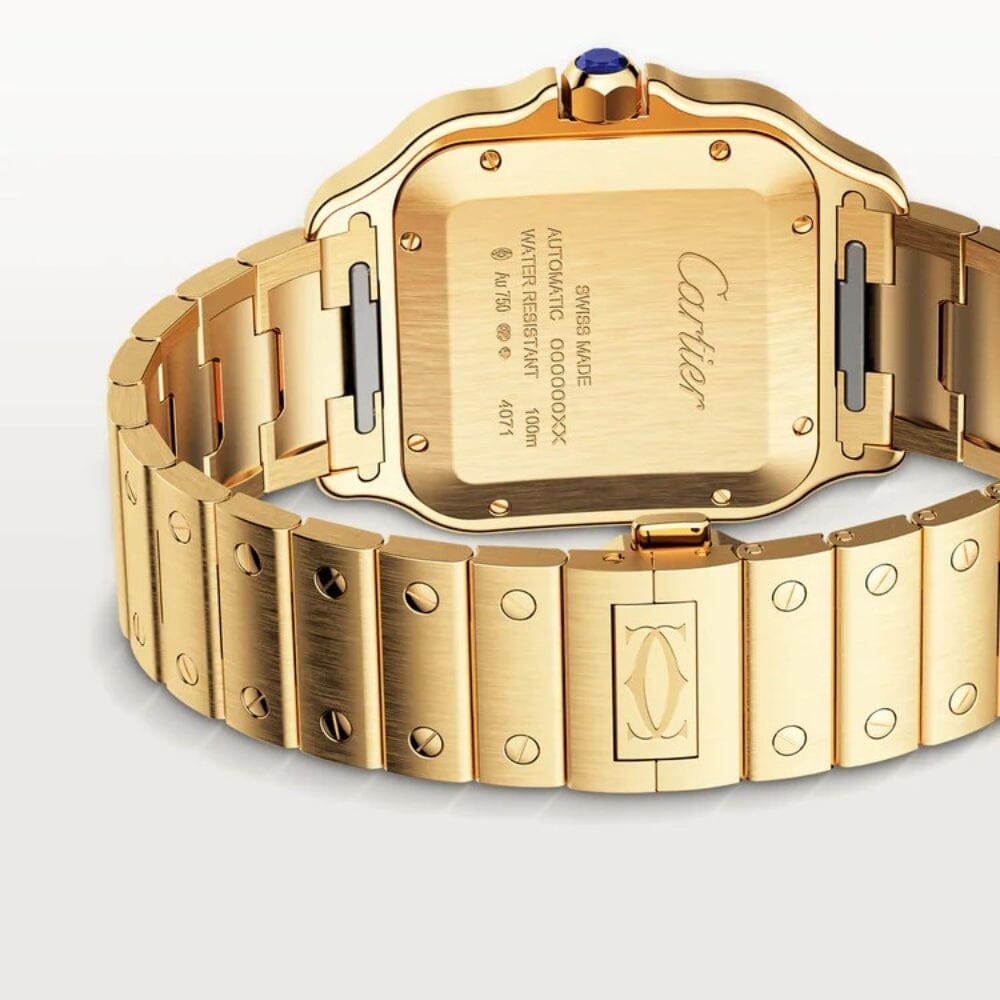 CT Santos Gold Men's Watch