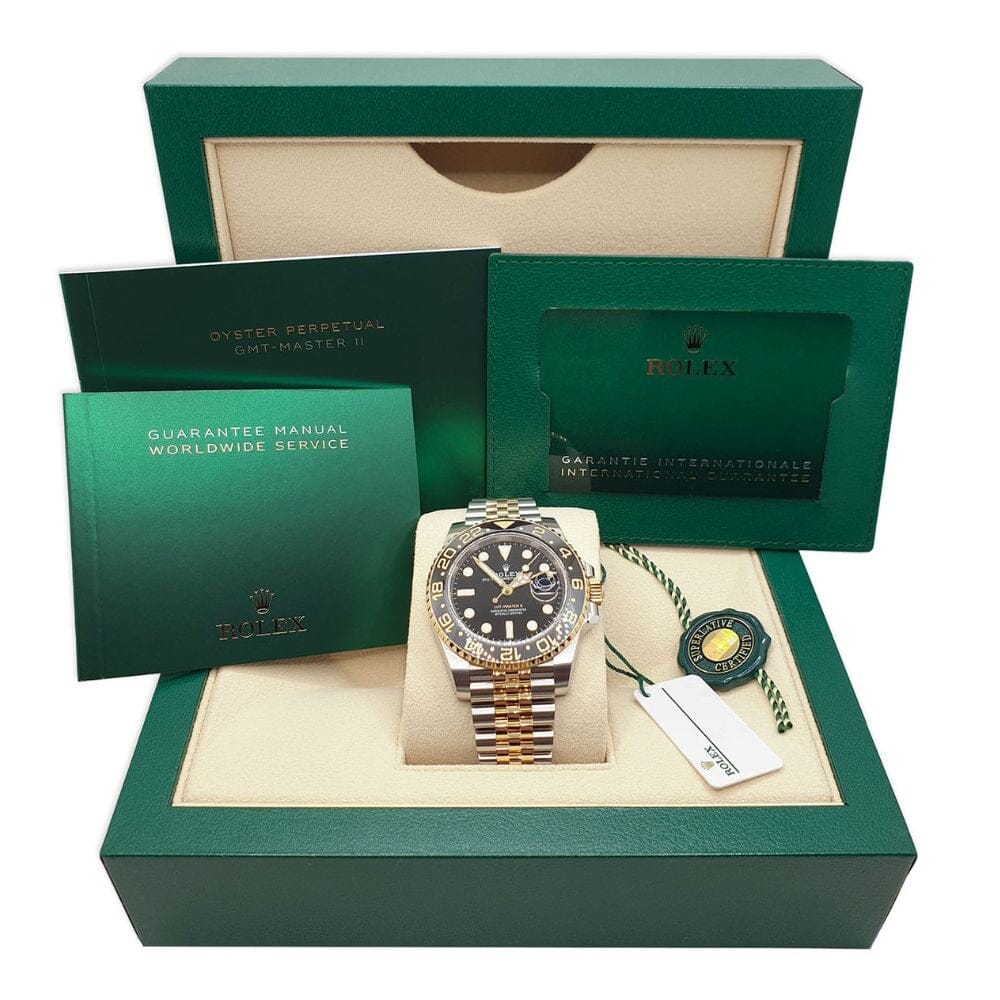 RX GMT-Master II 126713GRNR "yellow Gold Jubilee" Men's Watch