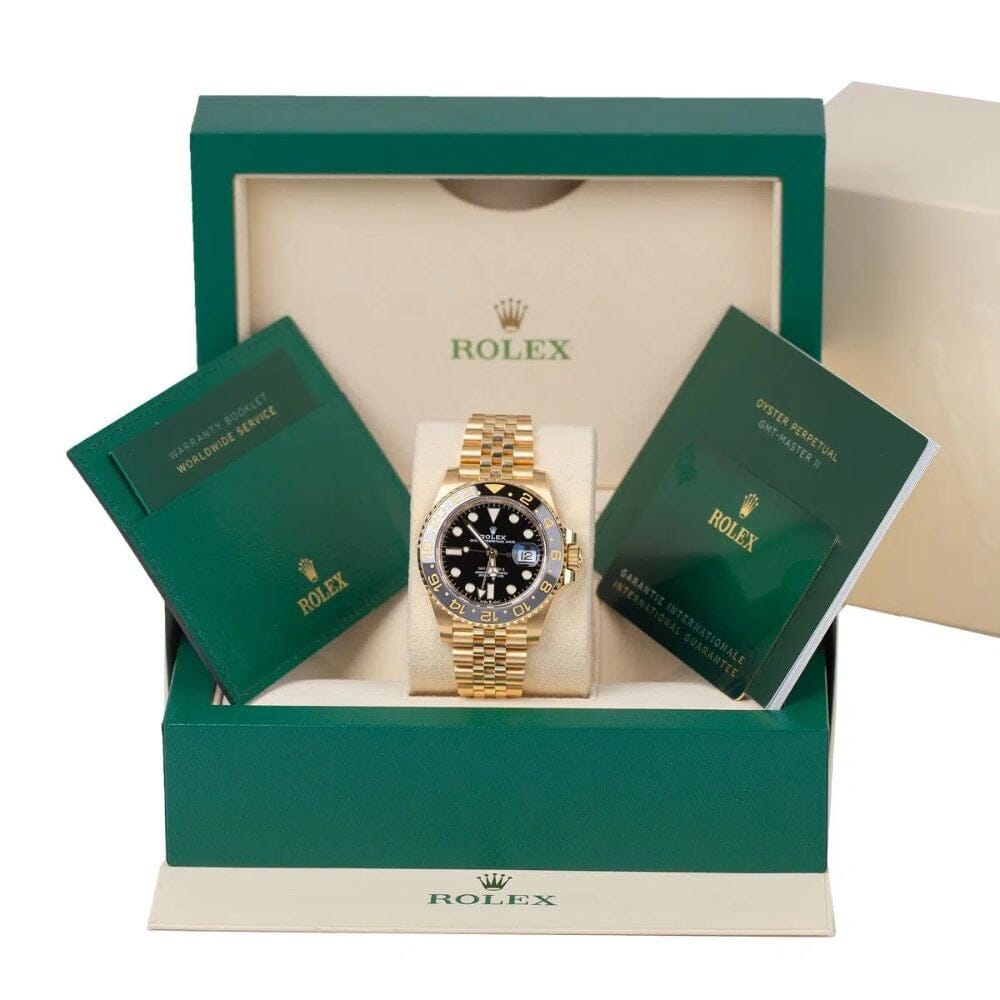 RX GMT-Master II 126718GRNR 'jubilee Gold' Men's Watch