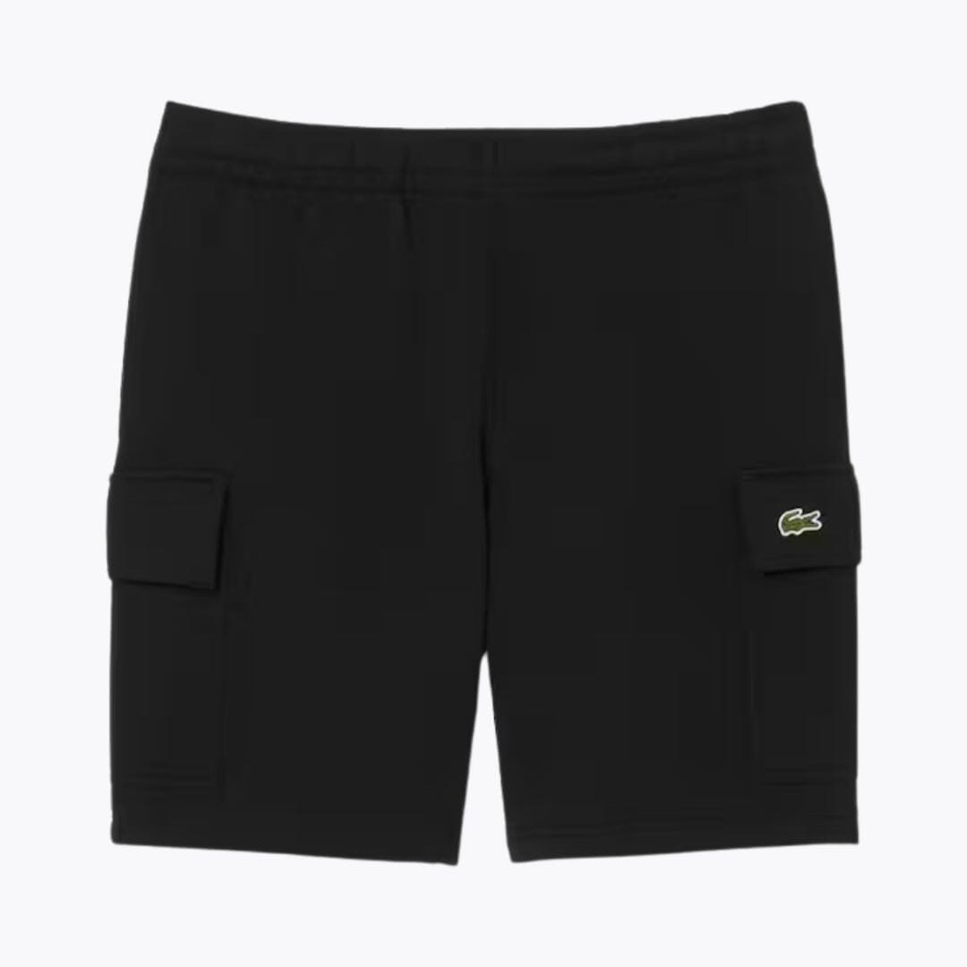 LC Cotton-Fleece Cargo Shorts