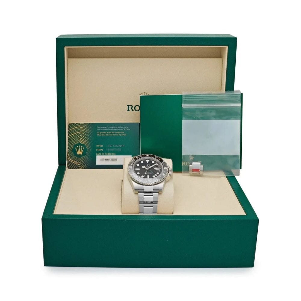 RX GMT-Master II Bruce Wayne 126710GRNR Men's Watch