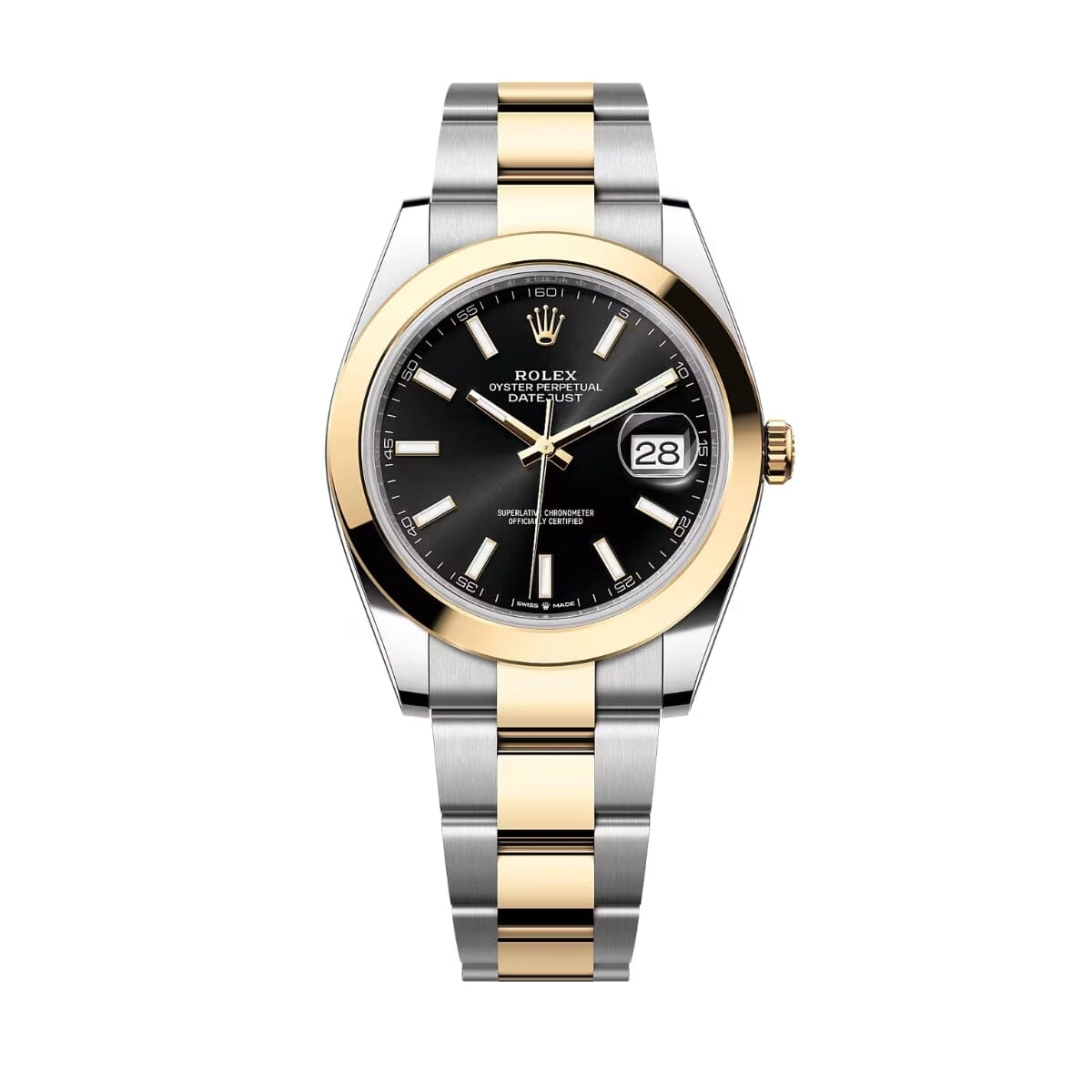 RX Datejust Yellow Gold Black Dial 126303