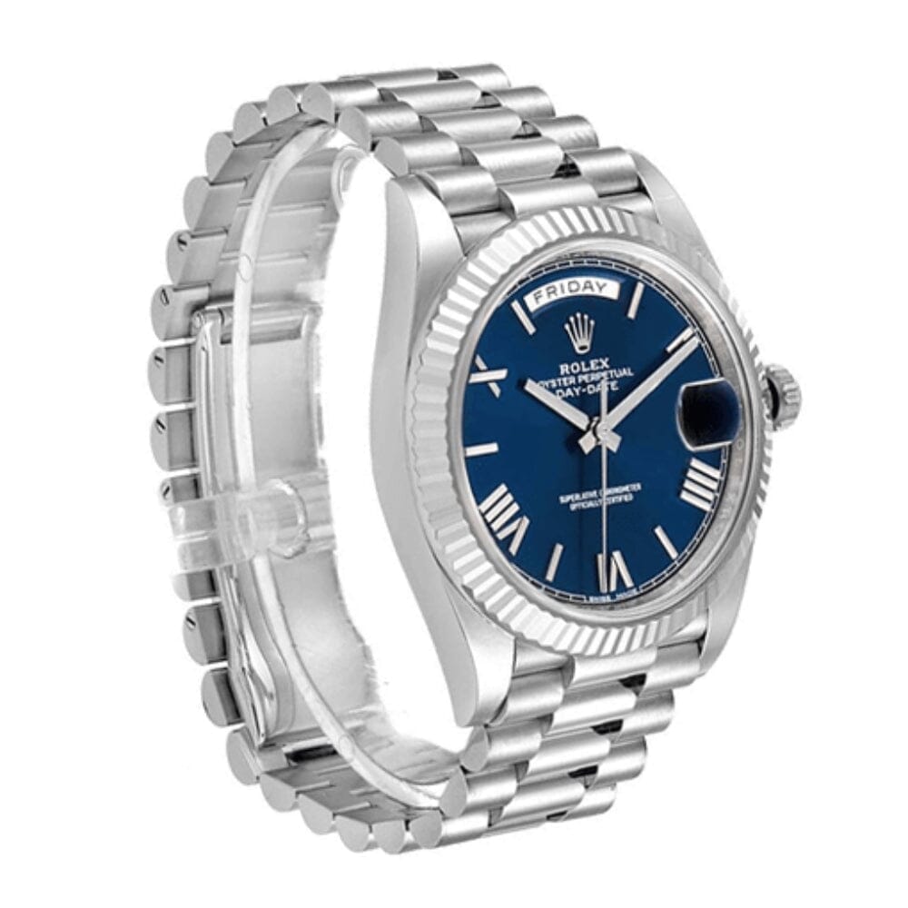 RX Day-Date 228239-0002 with Blue Dial