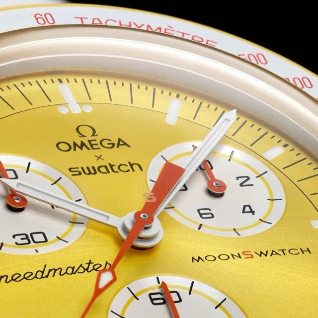 OM x SW Speedmaster Moonswatch "mission to the Sun" Chronograph