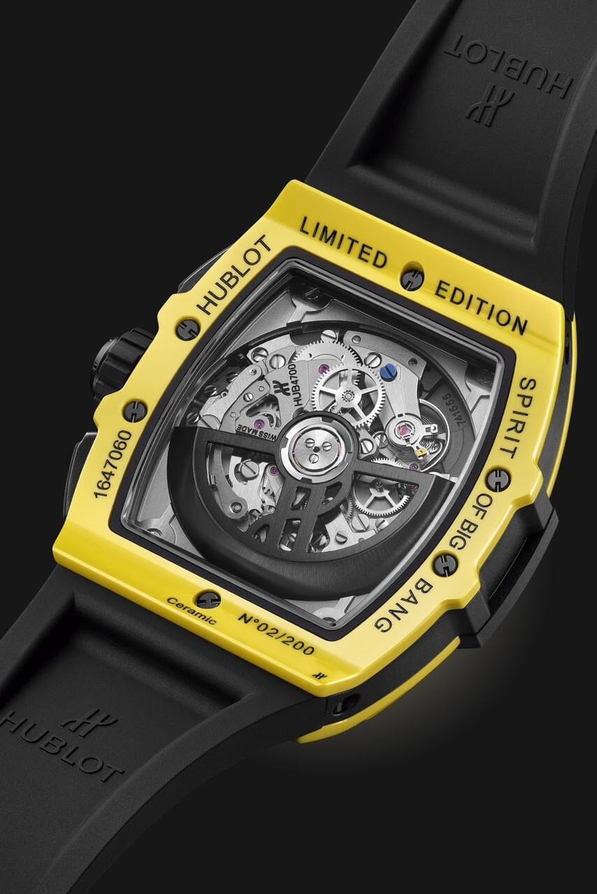 HUB Spirit Big Bang Yellow Magic 42mm