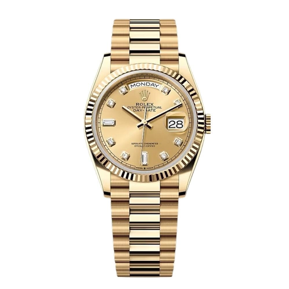 RX Day-Date Diamond 128238 Yellow Gold