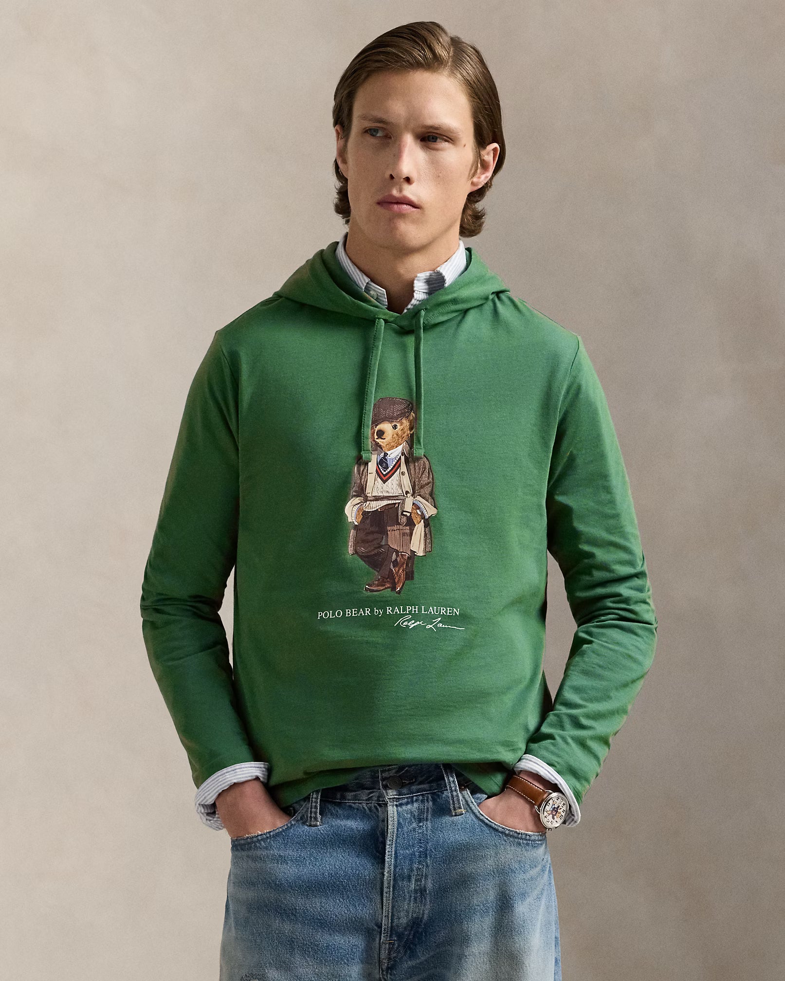 RL Polo Bear Jersey Hoodie T-Shirt