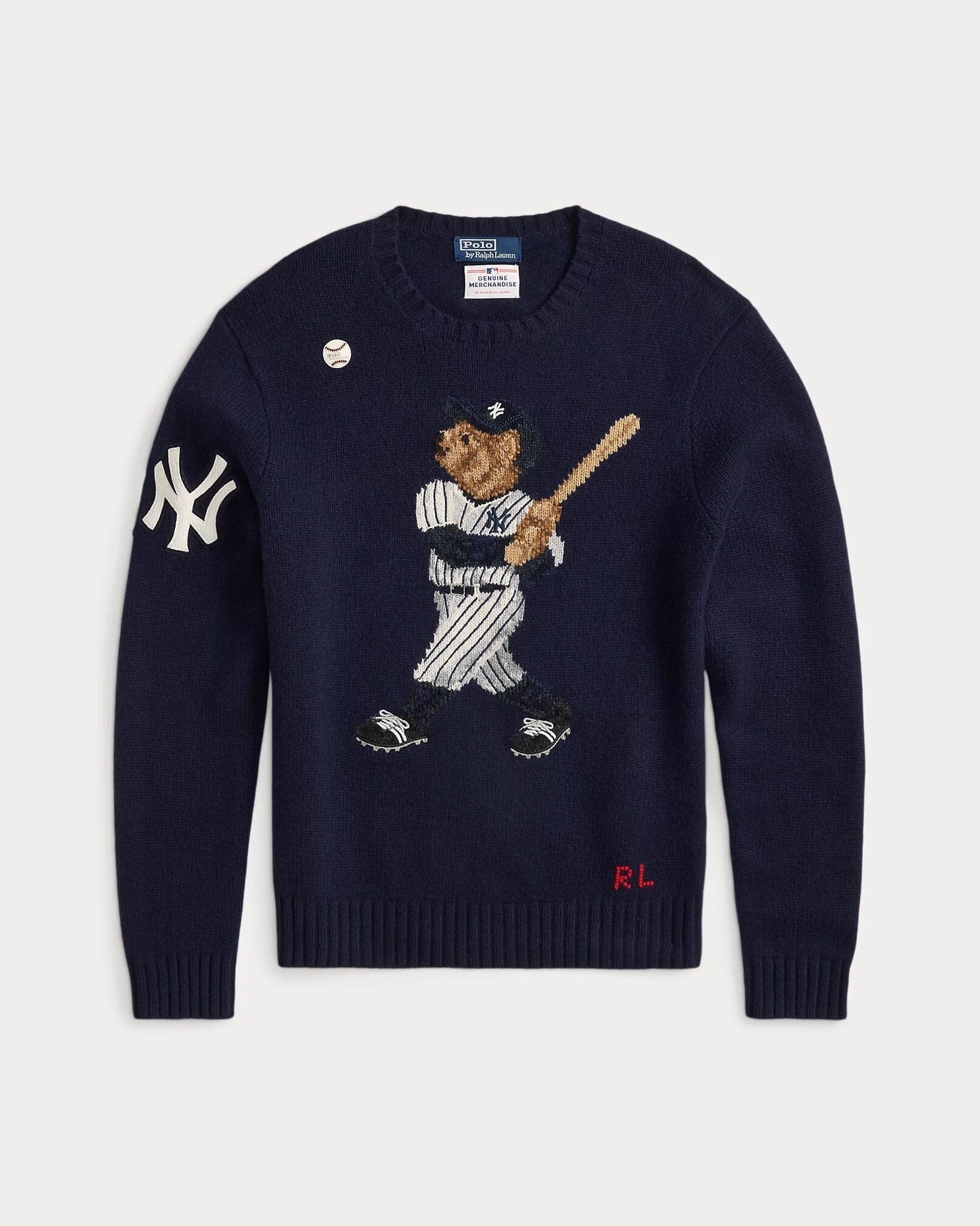 RL Polo Bear Yankees Sweater