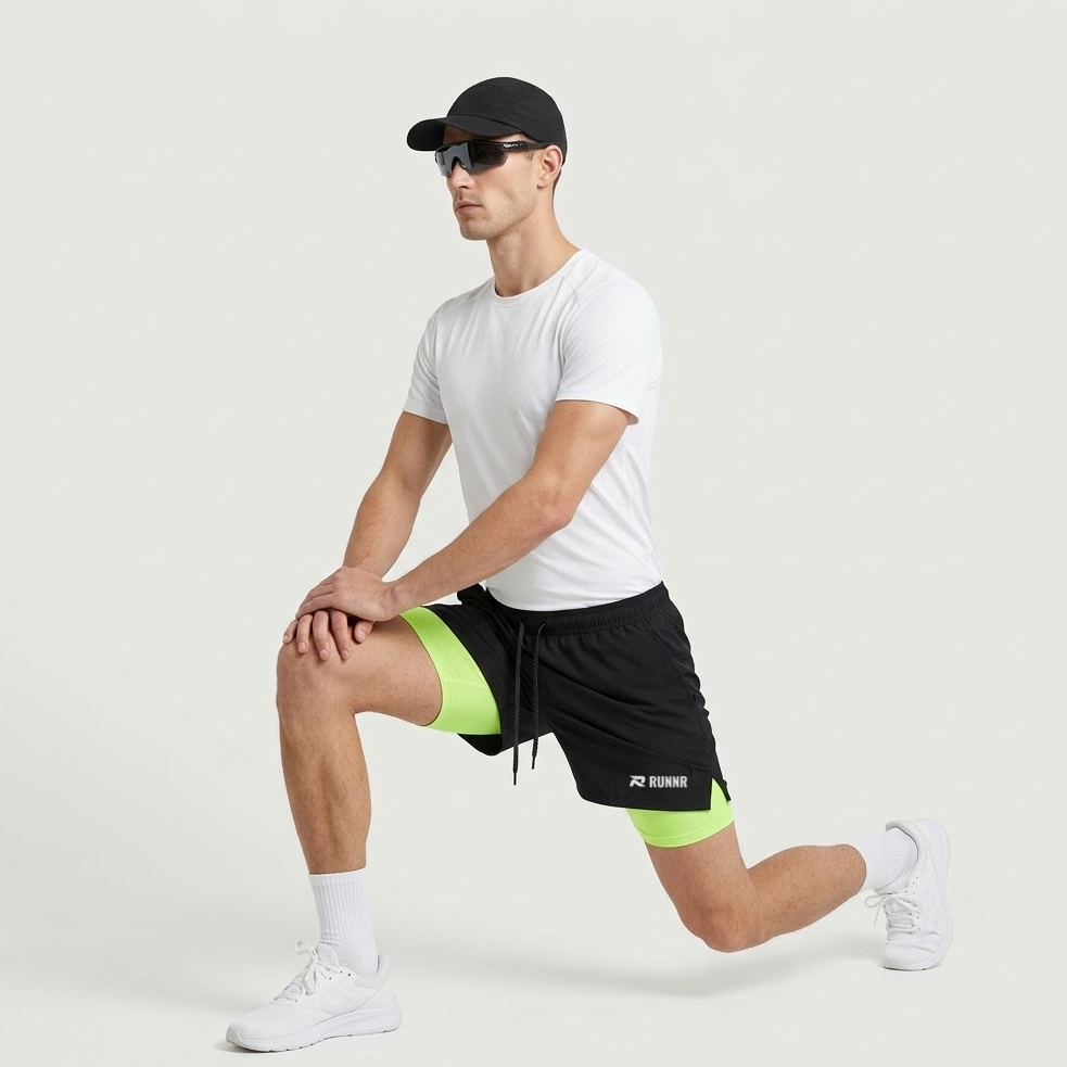 RUNNR ATHLETICS 2-in-1 Running Shorts
