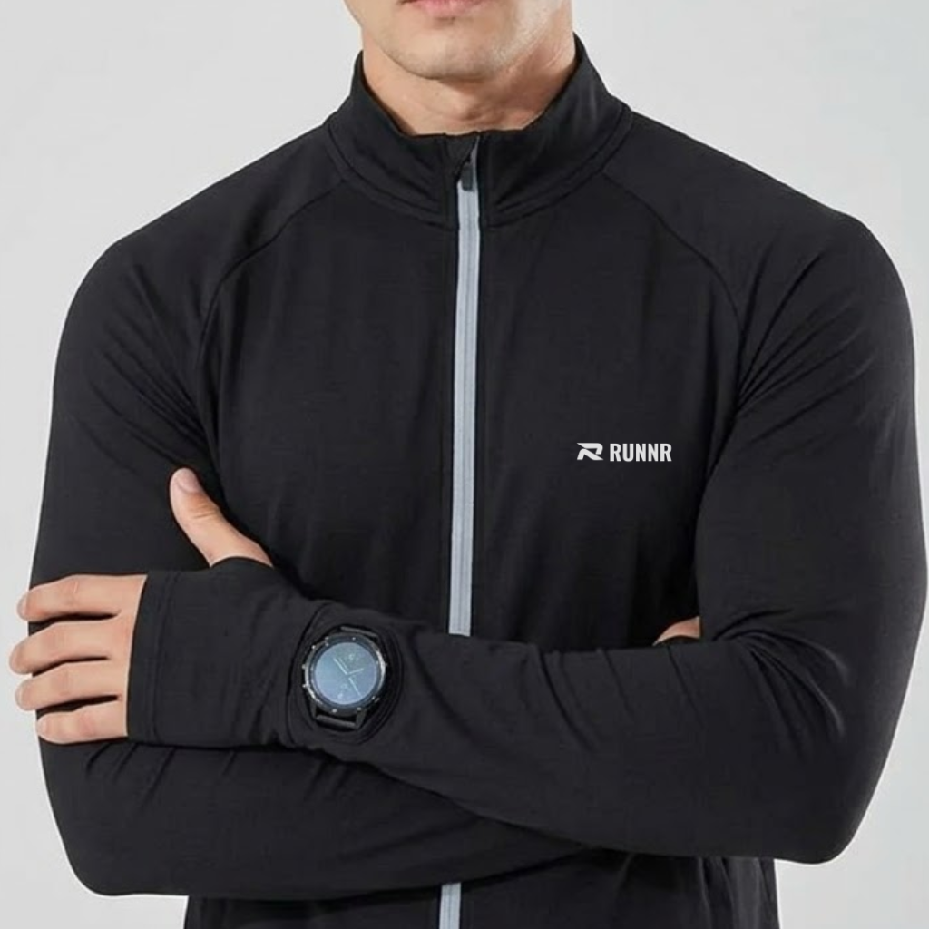 RUNNR Lightweight Marathon Jacket — Breathable, Quick-Dry & Wind-Resistant