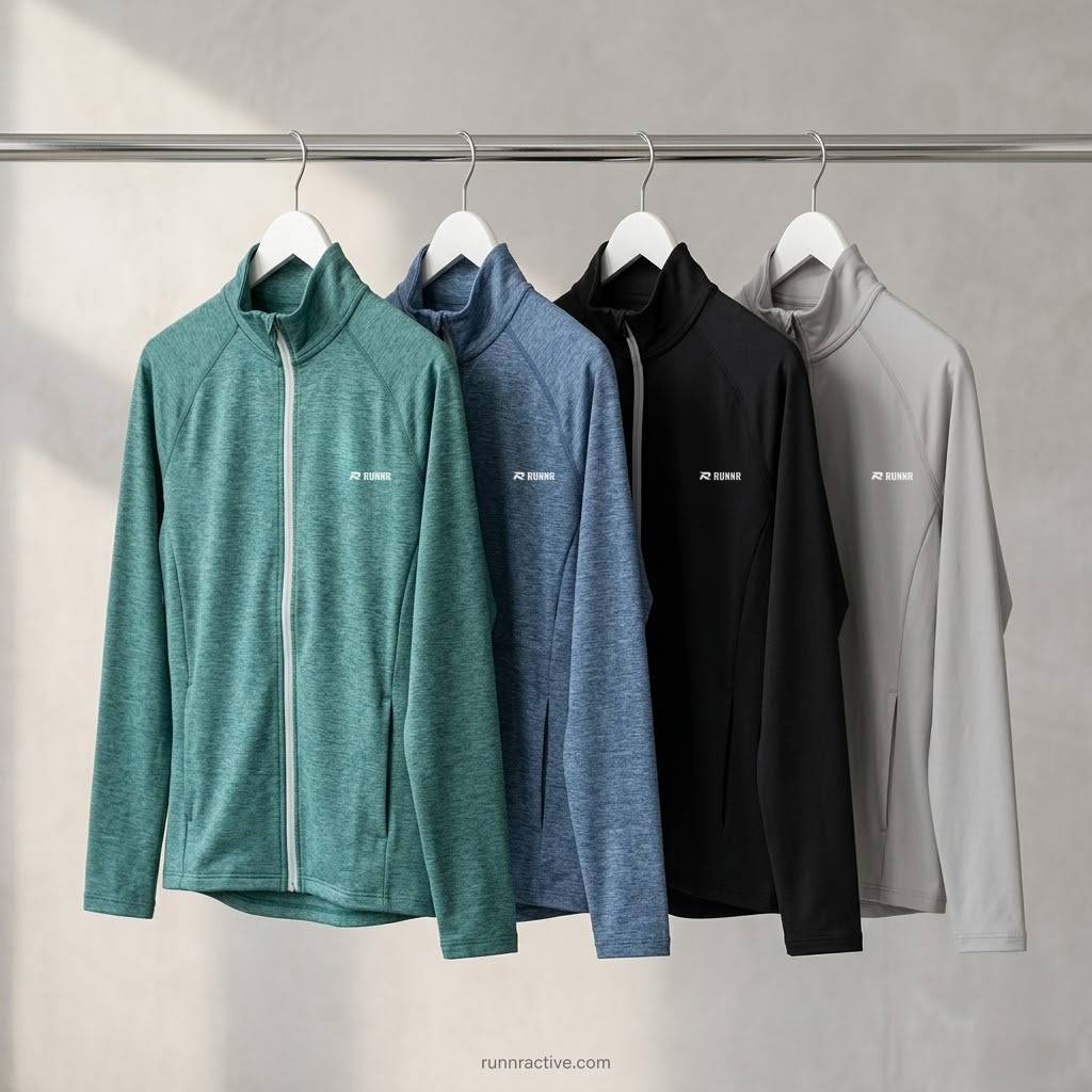 RUNNR Lightweight Marathon Jacket — Breathable, Quick-Dry & Wind-Resistant