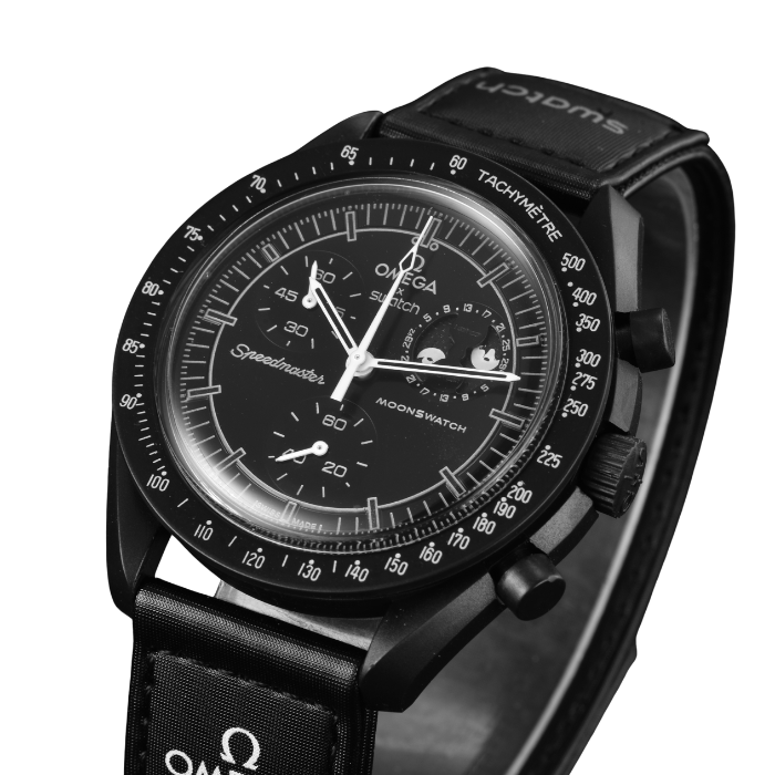 OM x SW Speedmaster Moonswatch “mission to the New Moonphase”