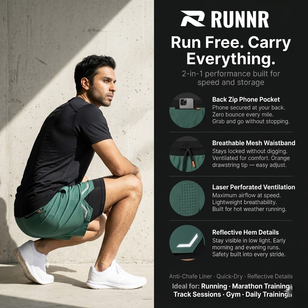 RUNNR VelocityX™ 2-in-1 Shorts