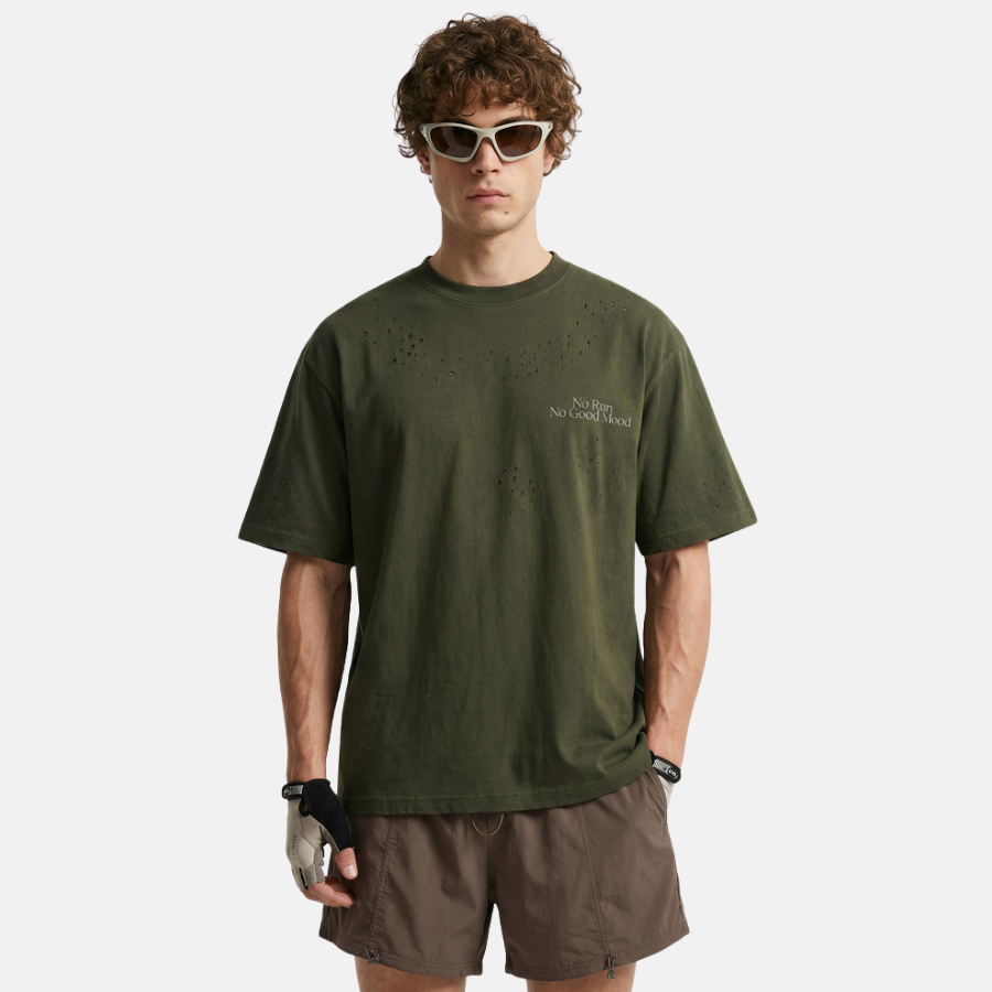 Runnr Distressed Run Tee