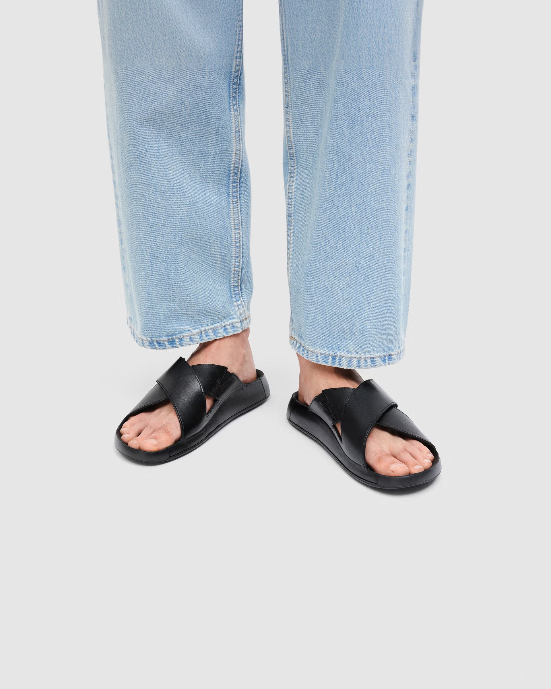 MILANO® Cozmo Men's leather slippers