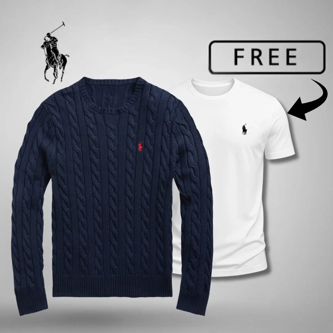 RL Premium Sweater + Free T-Shirt