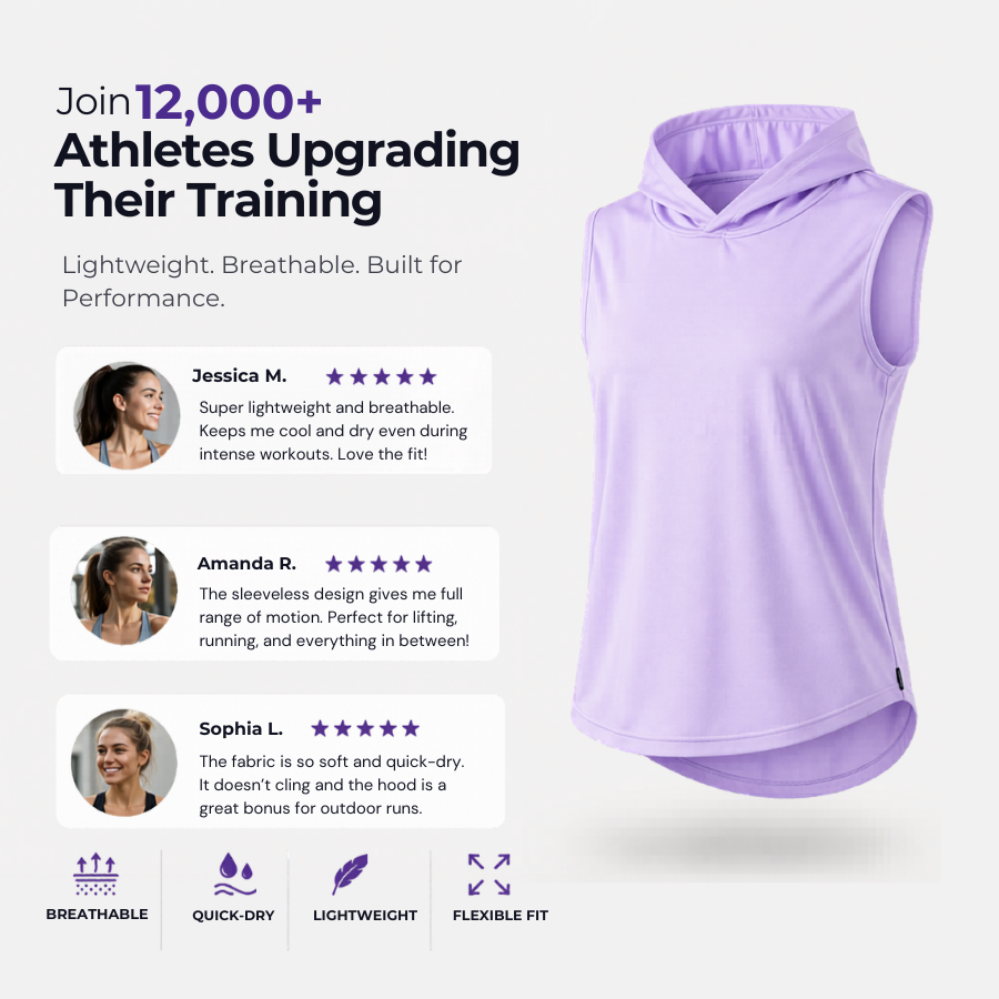 RUNNR AeroHood Woman's Singlet