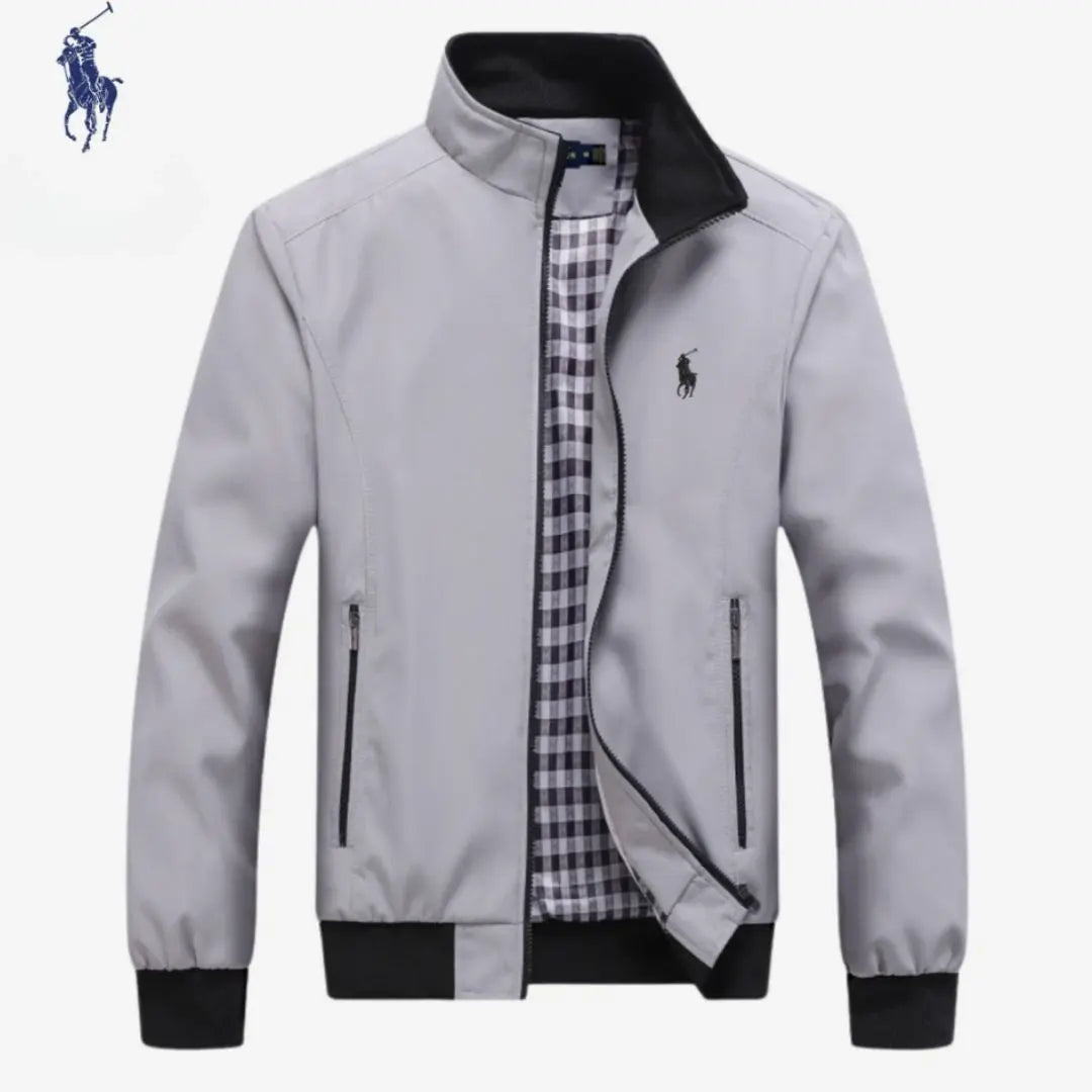 RL Casual Zip-Up Bomber – Premium Inspiration