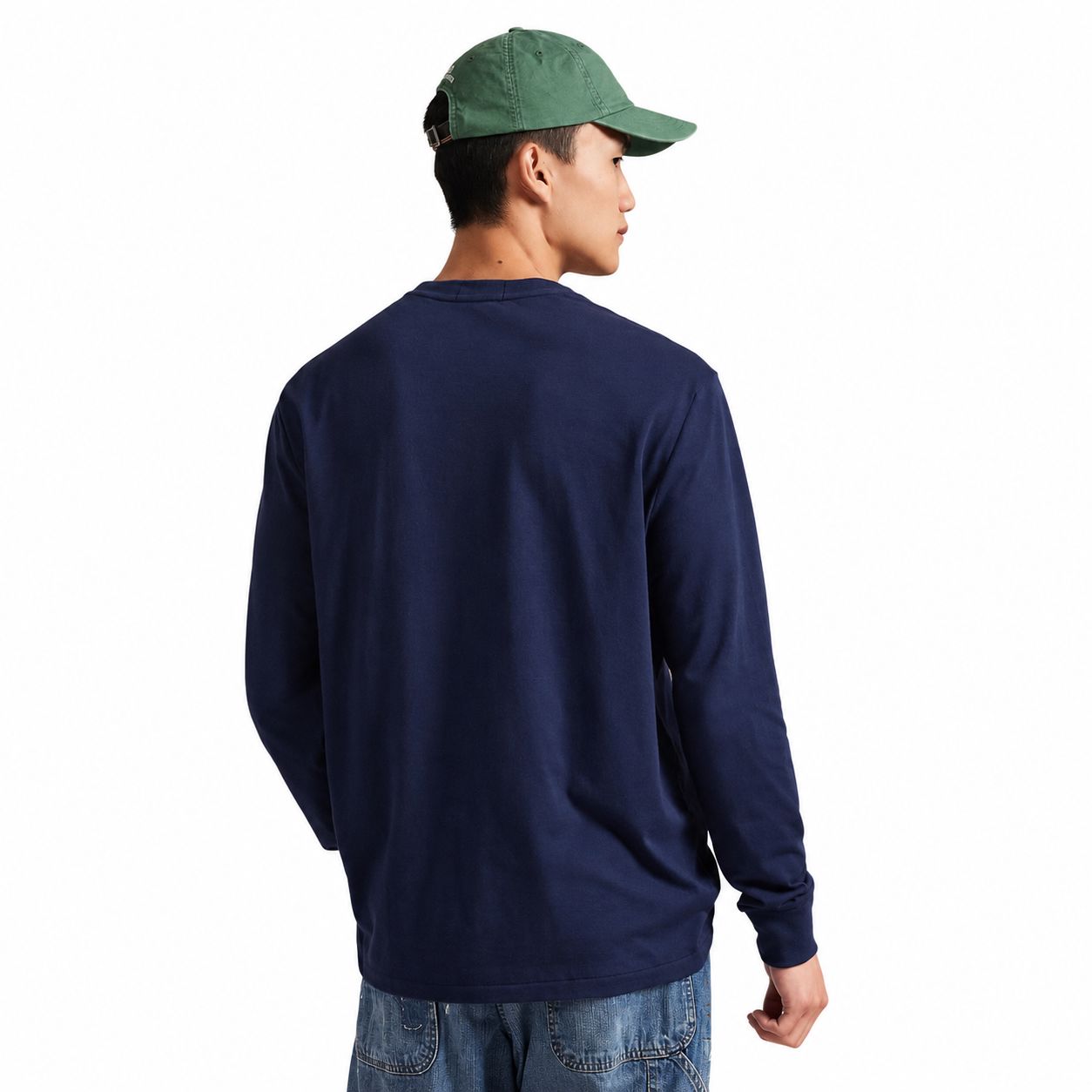 RL Polo Bear Jersey T-Shirt Classic Fit Long-Sleeve