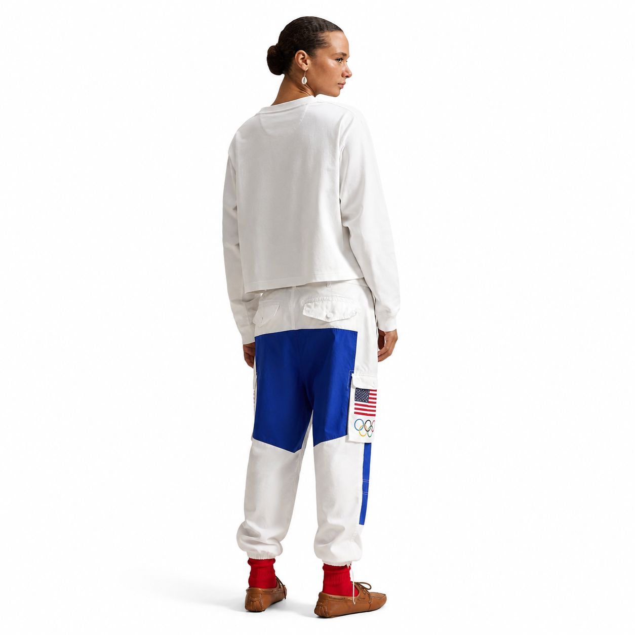 RL Team USA Polo Bear Long-Sleeve T-Shirt