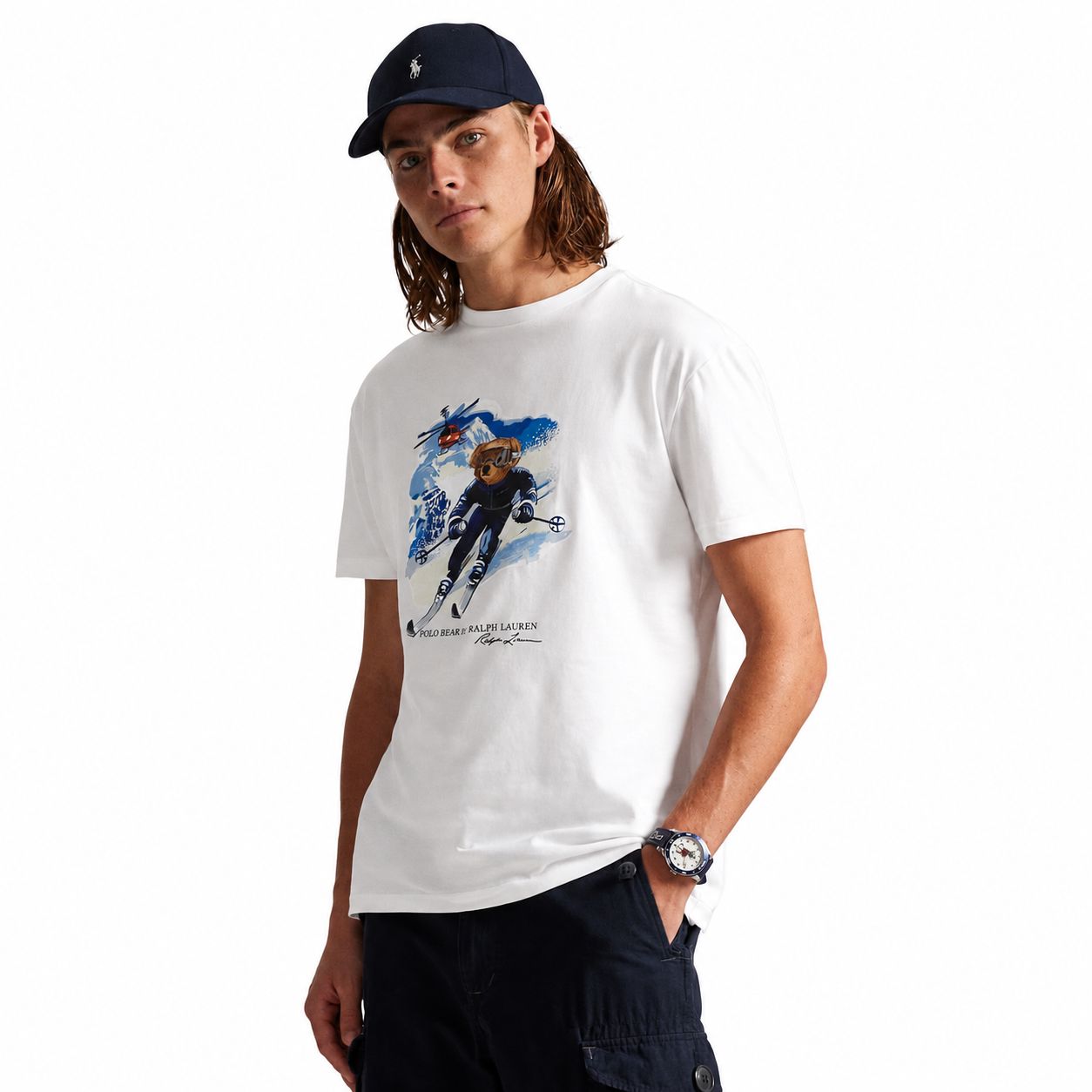 RL Classic Fit Polo Bear Jersey T-Shirt