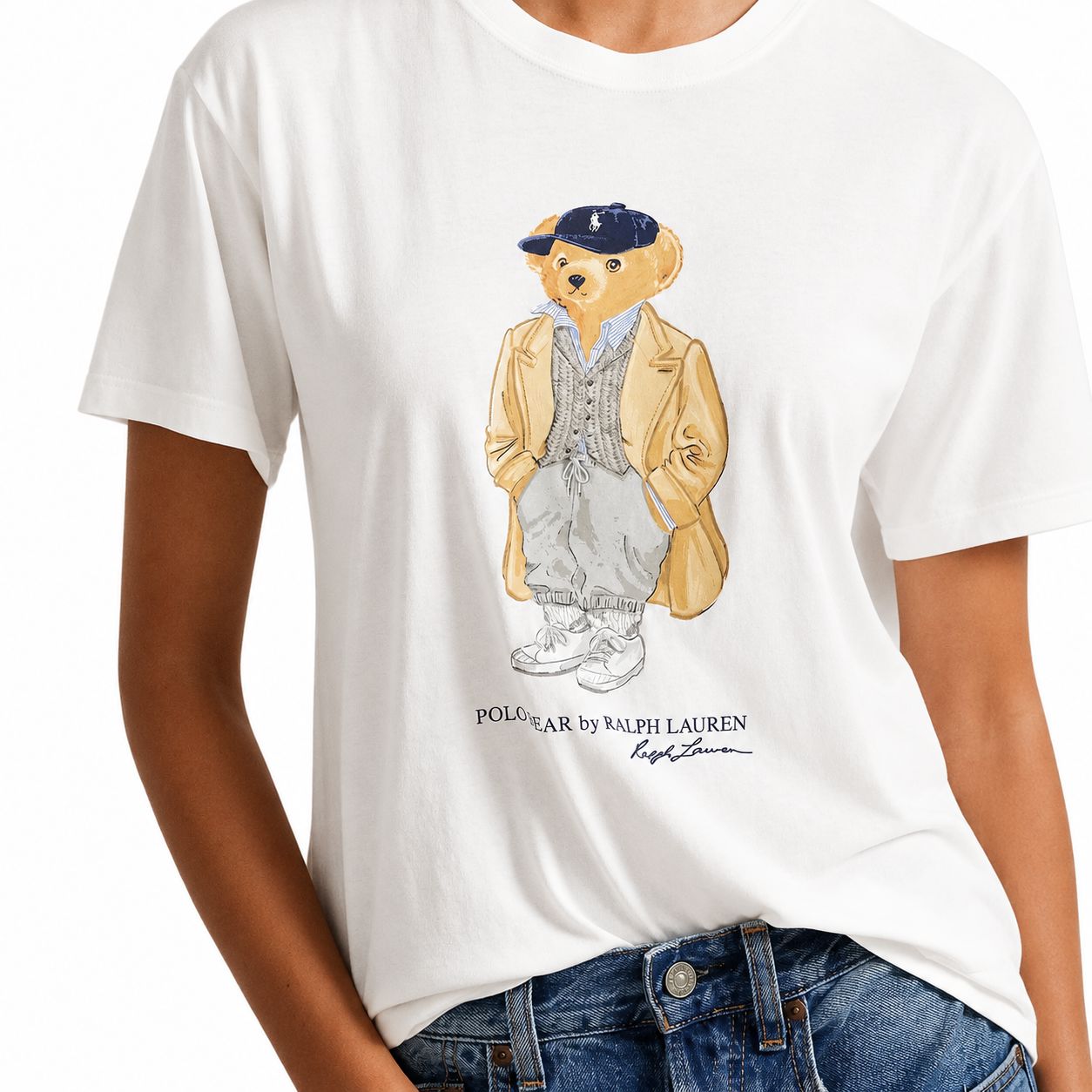 RL Polo Bear Cotton-Jersey T-Shirt