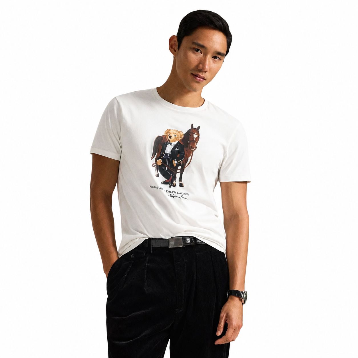 RL Polo Bear Cotton-T-Shirt