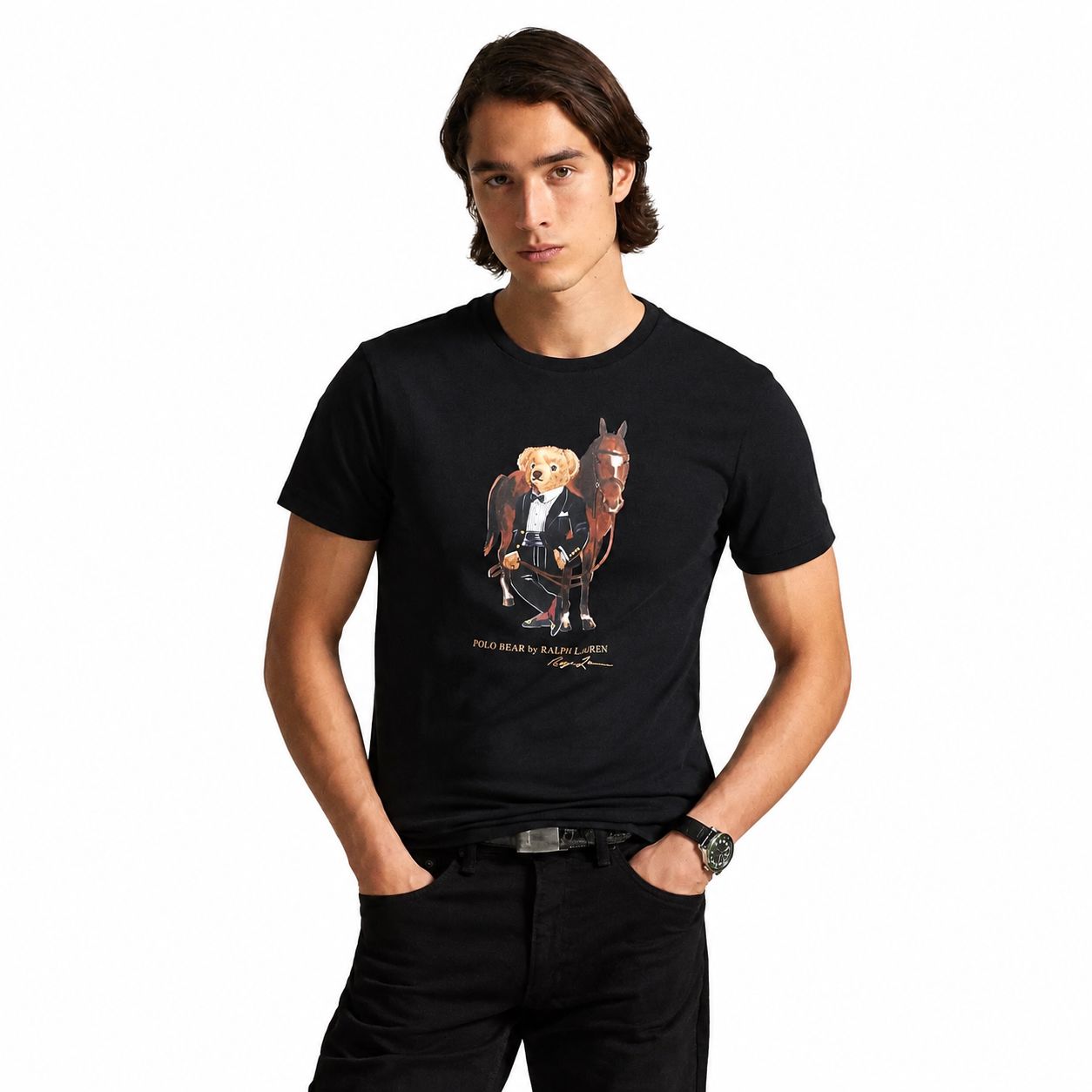RL Polo Bear Cotton-T-Shirt