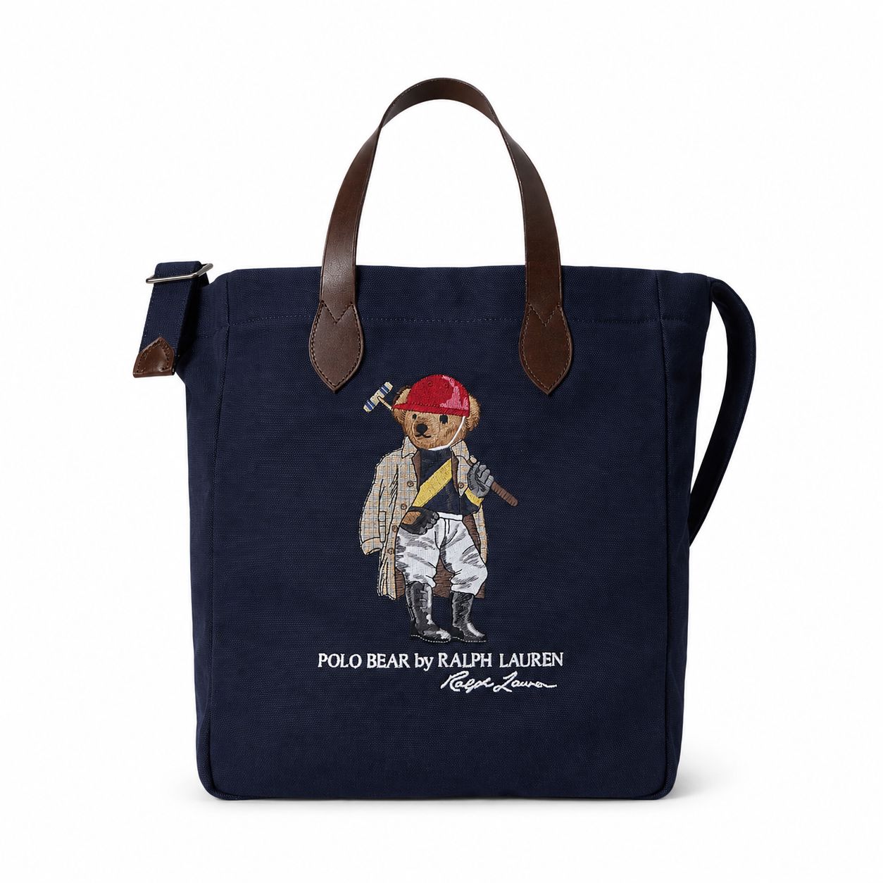 RL Polo Bear Canvas Tote Bag