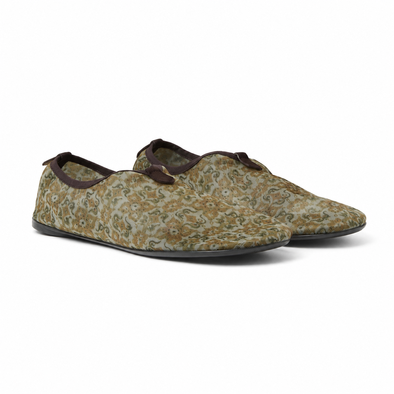 LP Flat Slipper Floaty Women's - Light Olive/burnt Orange