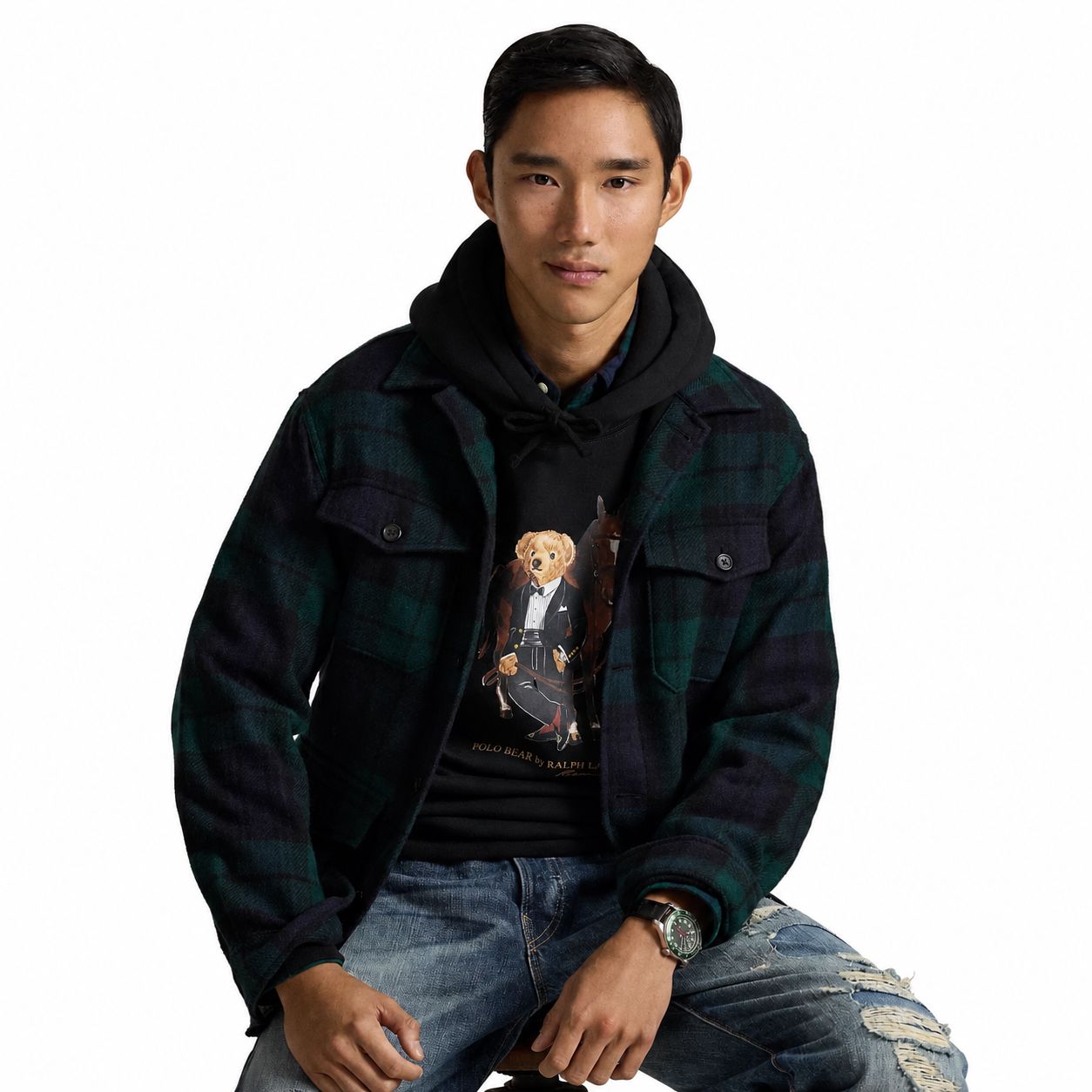 RL Polo Bear Fleece Hoodie - Lunar New Year 2026