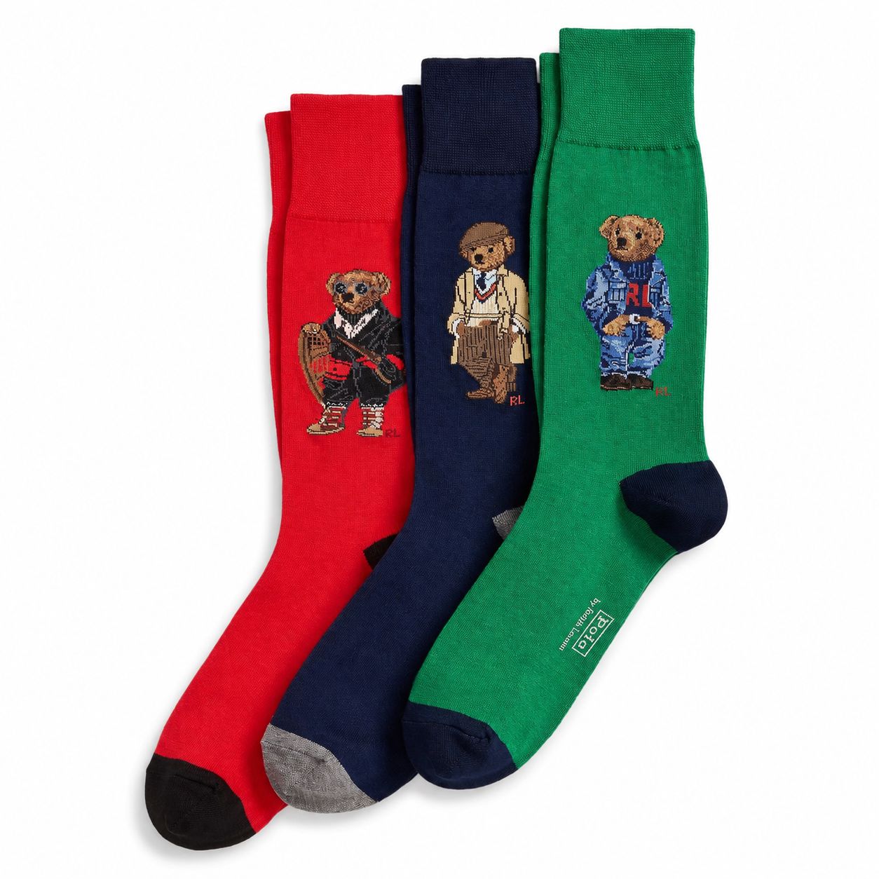 Polo Bear Trousers 3 Socks Gift Set