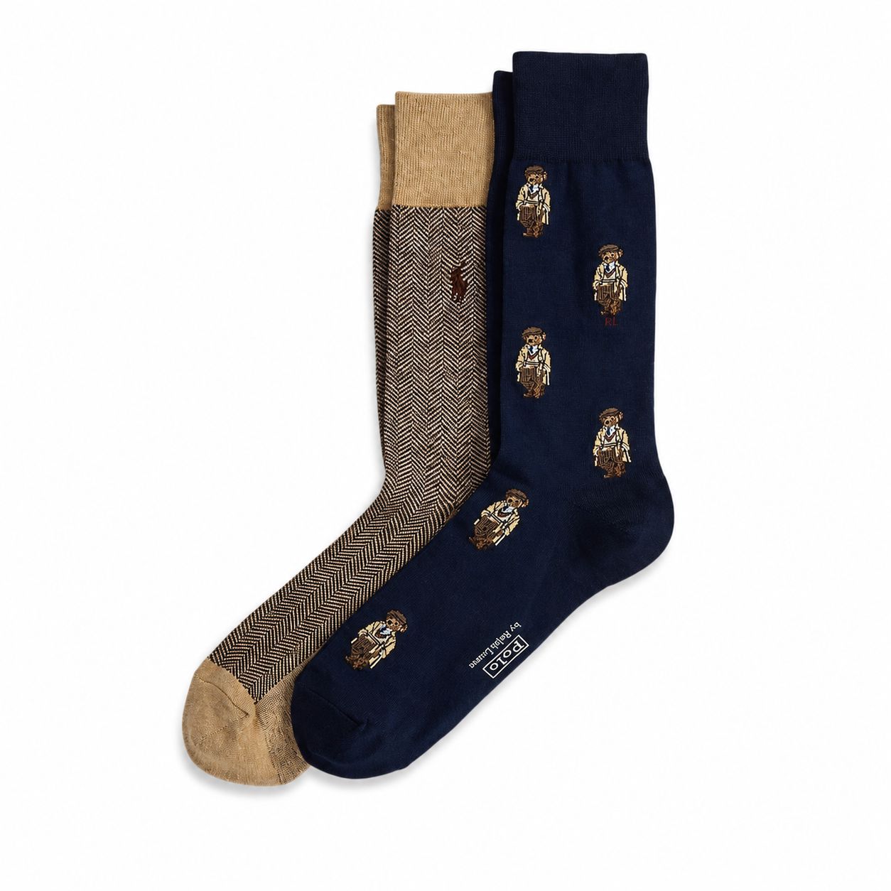 RL Polo Bear Men's Socks 2-Pack