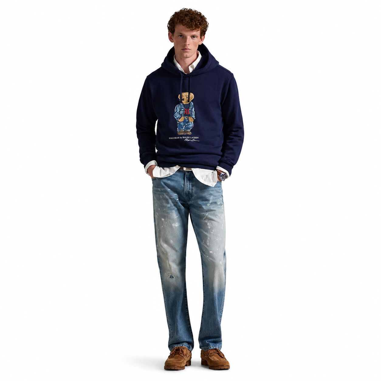 RL Polo Bear Fleece Hoodie