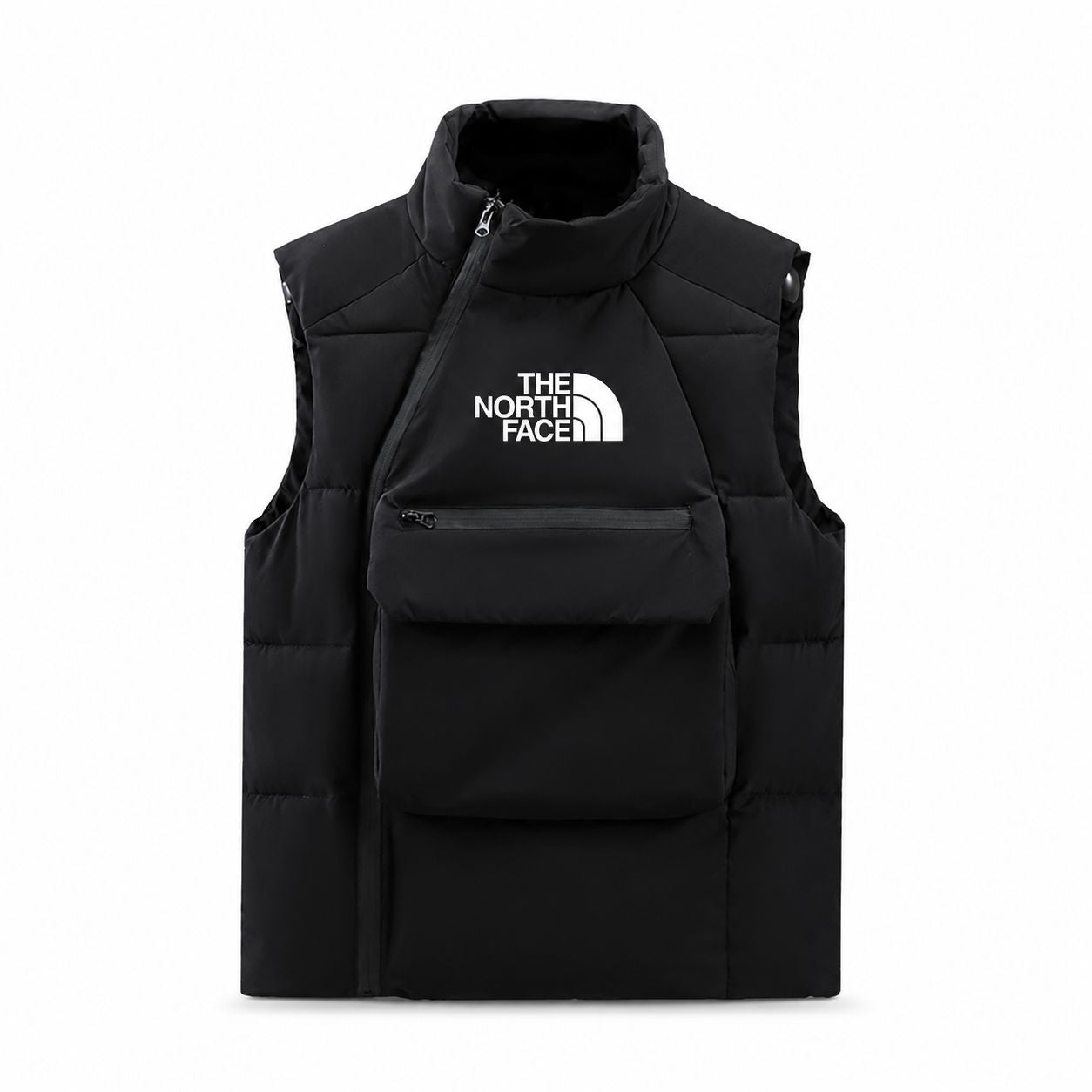 TNF Quilted Wool Blend Cable-Knit Sweater