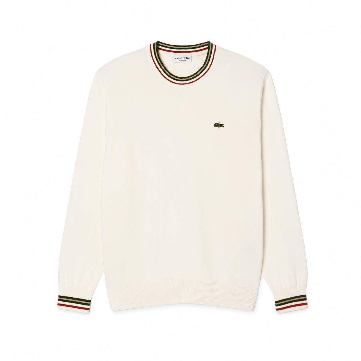 LC Striped Cotton-Jersey Sweater