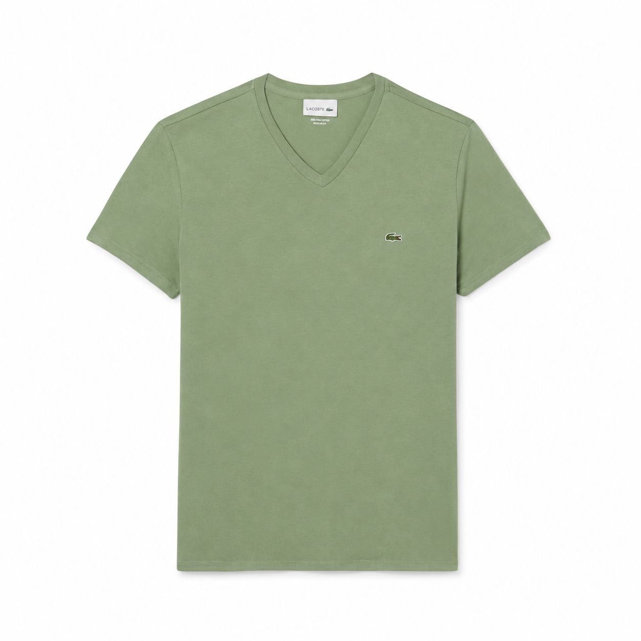 LC Men's V-Neck T-Shirt in Leichter Pima Cotton