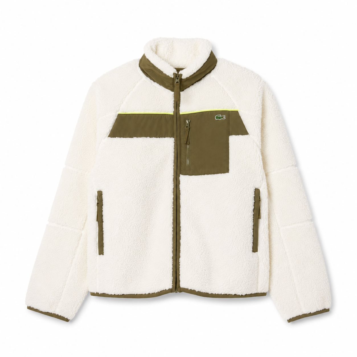 LC Colour-Block Sherpa Fleece Jacket