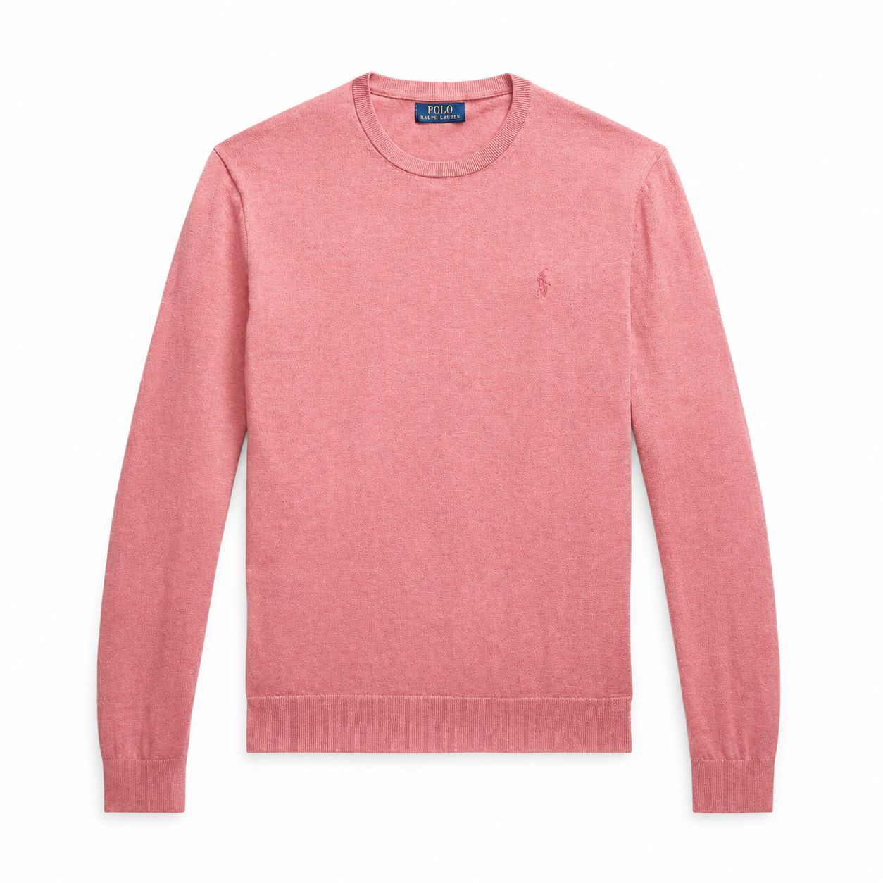 RL Cotton-Cashmere Crew Neck Sweater