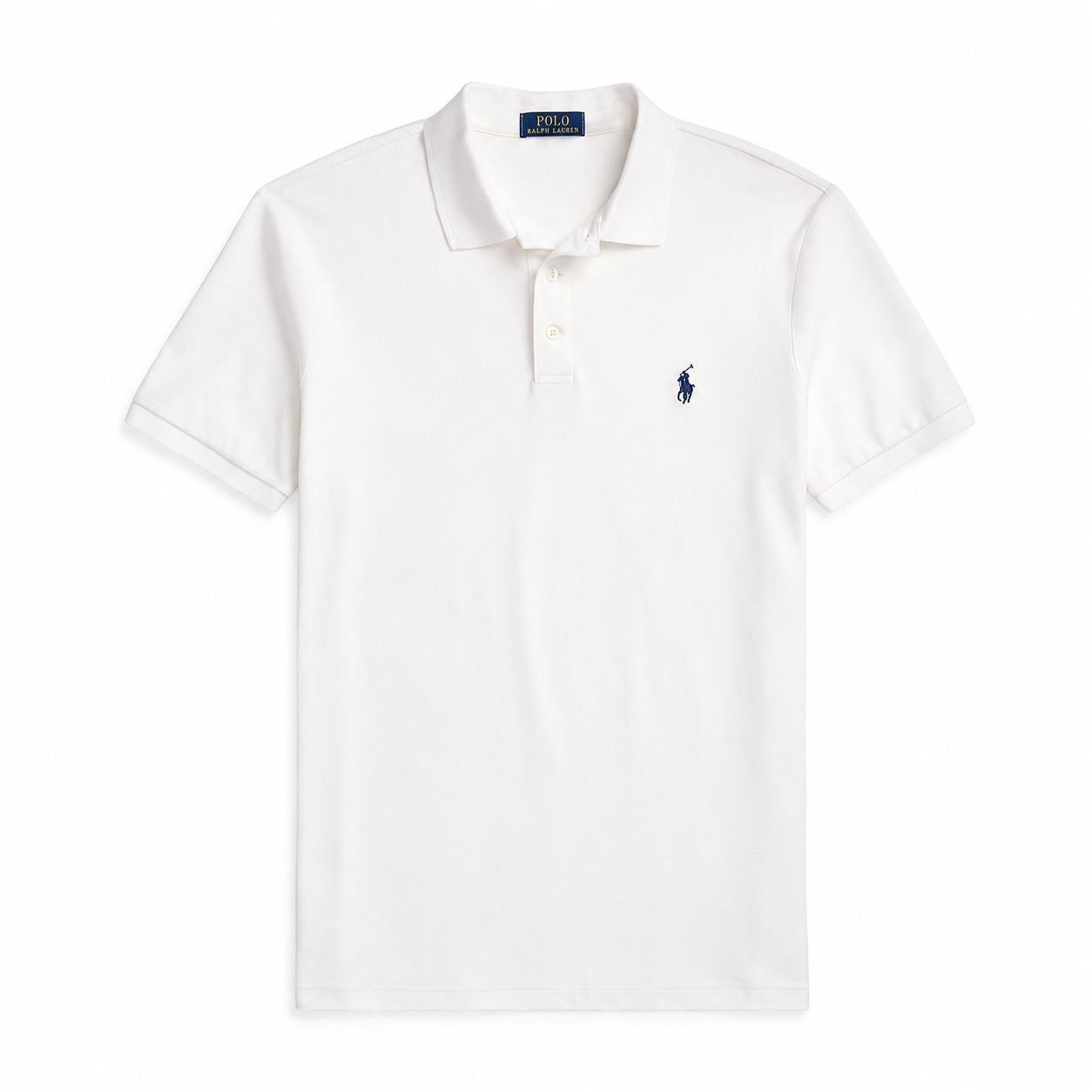 RL Custom Slim Fit Stretch Mesh Polo Shirt