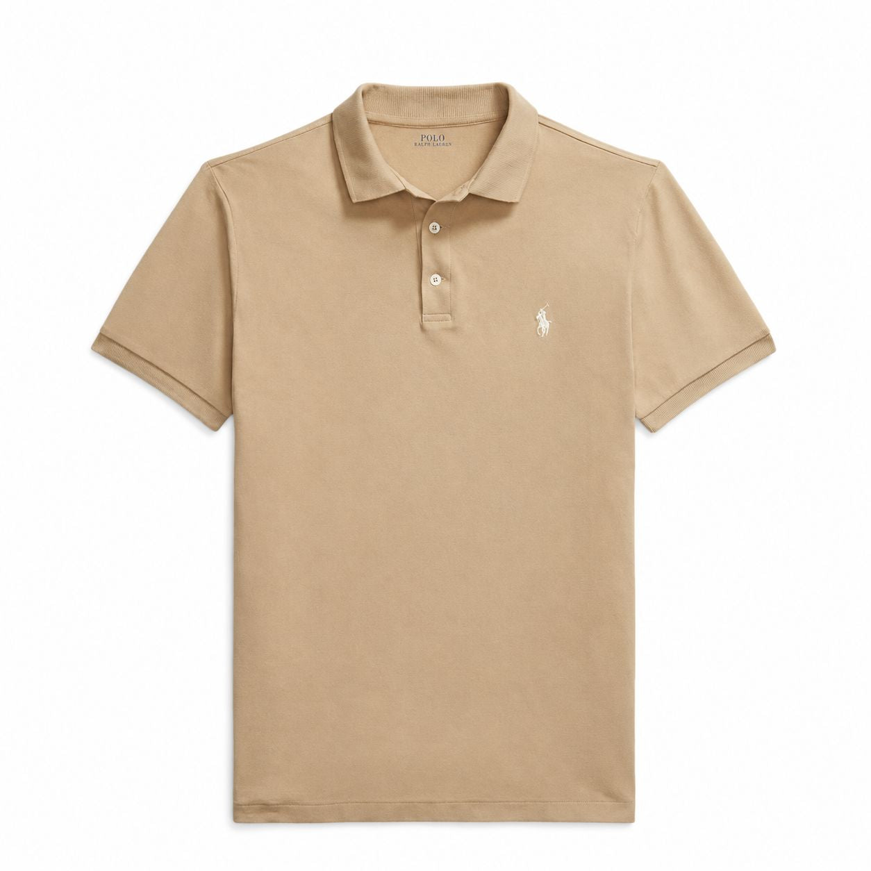 RL Custom Slim Fit Stretch Mesh Polo Shirt