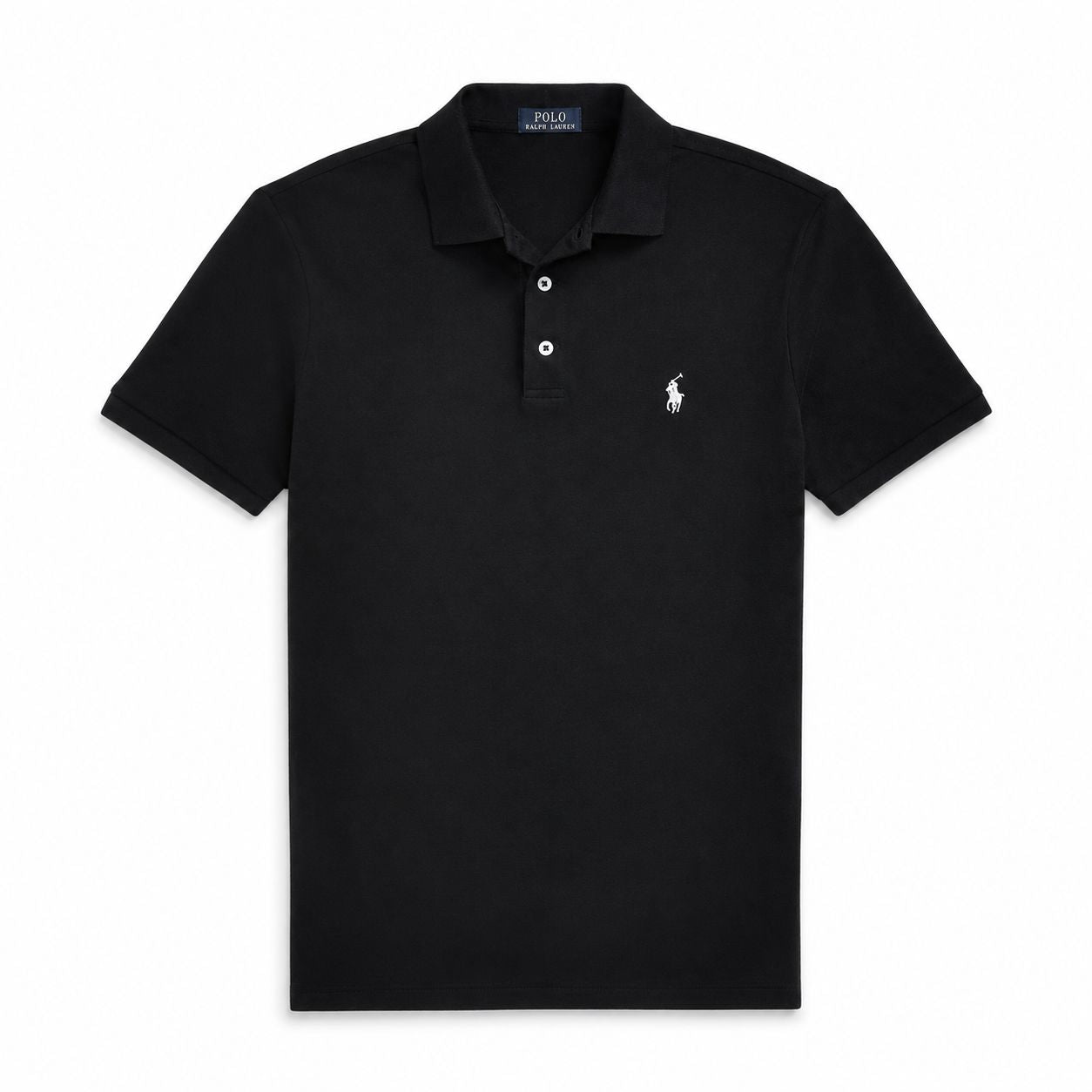 RL Custom Slim Fit Stretch Mesh Polo Shirt